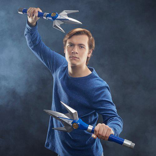 Power Rangers Lightning Collection Mighty Morphin Blue Ranger Power Lance - by Hasbro