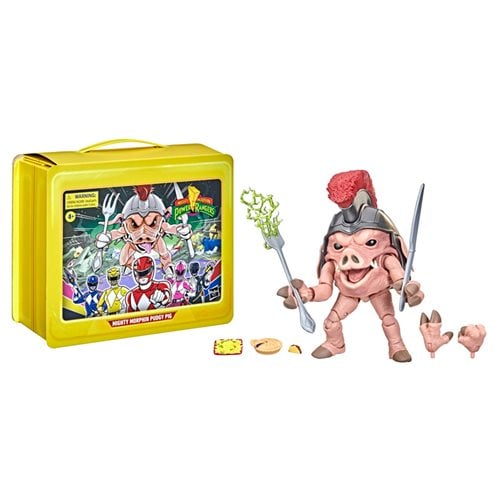 Power Rangers Lightning Collection Mighty Morphin Pudgy Pig Lunchbox 6-Inch Action Figure - Exclusive - by Hasbro