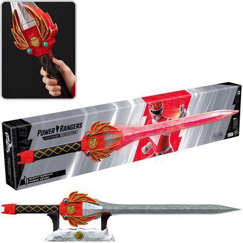 Power Rangers Lightning Collection Mighty Morphin Red Ranger Power Sword Prop Replica - by Hasbro