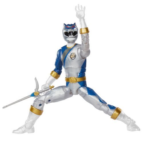 Power Rangers Lightning Collection Wild Force Lunar Wolf Ranger 6-Inch Action Figure - by Hasbro