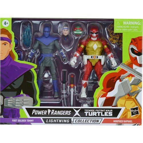 Power Rangers TMNT X Lightning newest Collection MORPHED LEONARDO + DONATELLO