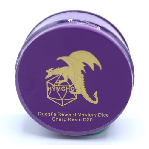 Quest's Reward Mystery D20 Dice (1 Random Dice per Pack) - Choose a Design - by Hymgho