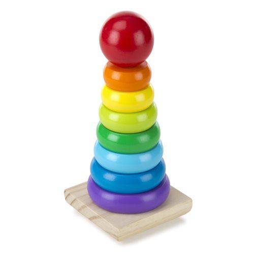 Rainbow Stacker Wooden Toy - by Melissa and Doug