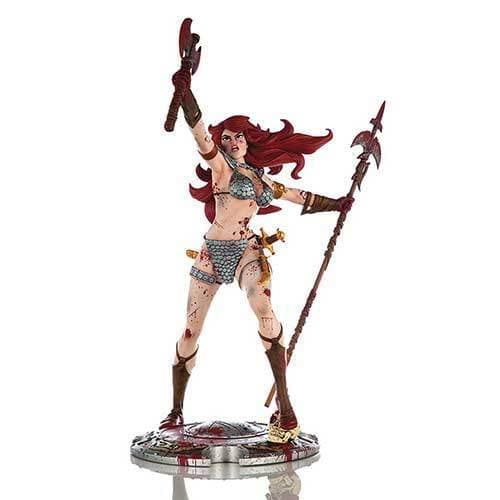 Red Sonja 45th Anniversary Statue Berzerker - by Dynamite Entertainment