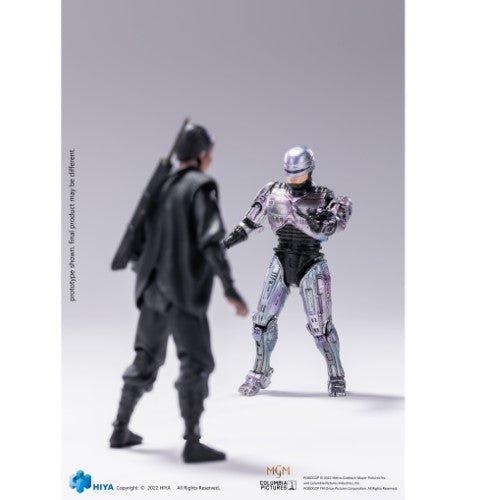 Robocop 3 Robocop Vs Otomo 1:18 Scale Action Figure - Previews Exclusive - by Hiya Toys