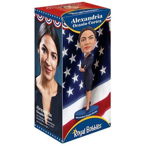 Royal Bobbles: Alexandria Ocasio-Cortez Bobblehead - by Royal Bobbles