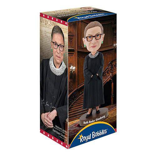 Royal Bobbles: Ruth Bader Ginsburg Bobblehead - by Royal Bobbles