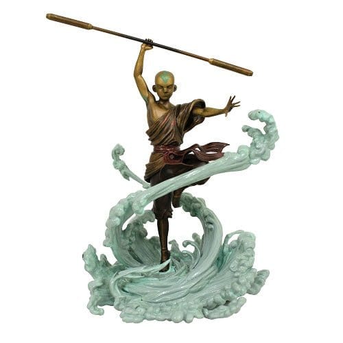 SDCC 2022 Avatar: The Last Airbender Gallery Aang Antique Style PVC Statue - by Diamond Select