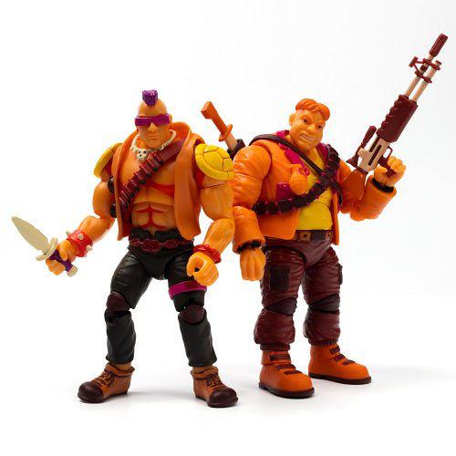 SDCC 2022 BST AXN Teenage Mutant Ninja Turtles Arcade Bebop and Rocksteady 5-Inch Action Figures PX - by The Loyal Subjects