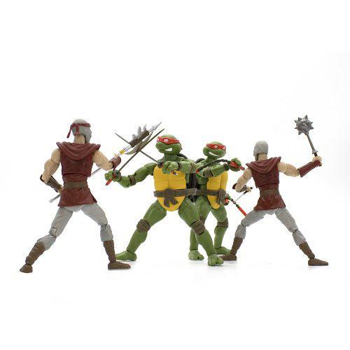 SDCC 2022 BST AXN Teenage Mutant Ninja Turtles Set 1 Classic Comic 5-Inch 4-pack Action Figures PX - by The Loyal Subjects