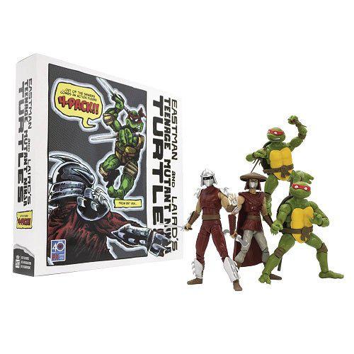 SDCC 2022 BST AXN Teenage Mutant Ninja Turtles Set 2 Classic Comic 5-Inch 4-pack Action Figures PX - by The Loyal Subjects