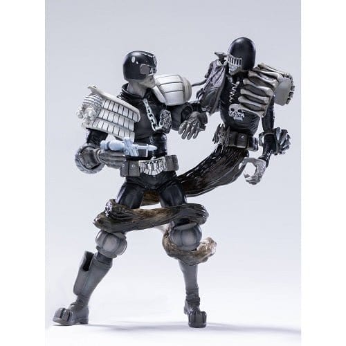 SDCC 2022 Judge Dredd VS Judge Death Black & White 1/18 Scale Figure 2 Pack - by Hiya Toys