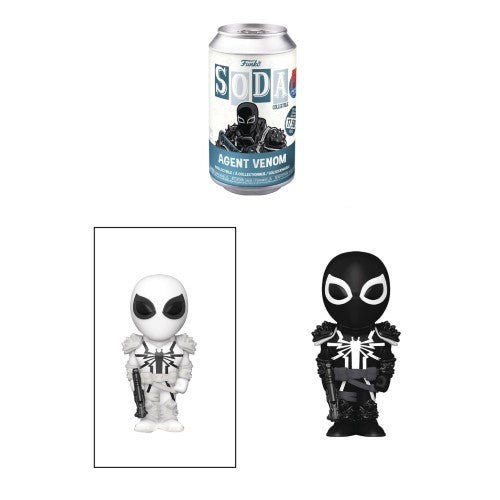 SDCC 2023 Funko Vinyl Soda Figure Marvel Agent Venom - Previews Exclusive - by Funko