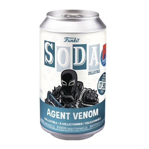 SDCC 2023 Funko Vinyl Soda Figure Marvel Agent Venom - Previews Exclusive - by Funko