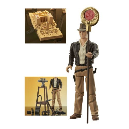 SDCC 2023 Indiana Jones The Map Room Jumbo Figure Playset - by Gentle Giant