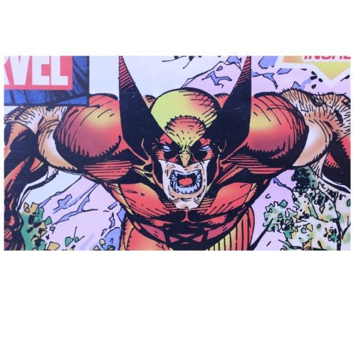 SDCC 2023 Marvel Wolverine Card Deluxe Fleece Blanket Tin - Previews Exclusive - by Surreal Entertainment