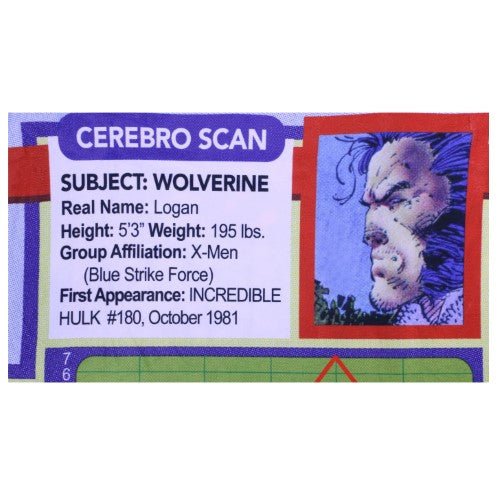 SDCC 2023 Marvel Wolverine Card Deluxe Fleece Blanket Tin - Previews Exclusive - by Surreal Entertainment