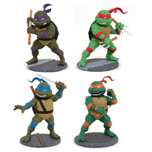 SDCC 2023 Teenage Mutant Ninja Turtles Retro D-Formz Box Set - by Diamond Select