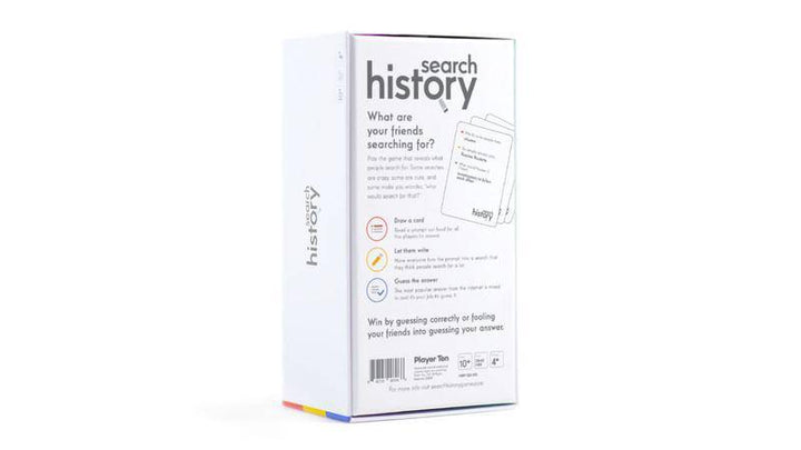 Search History - Card Game - by Player Ten