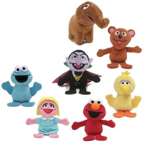 Sesame Street Blind Box 50th Anniversary Plush - (1) blind Box - by gund