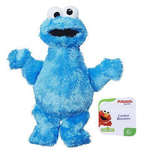 Sesame Street Playskool Friends 8 Inch Mini Plush - Cookie Monster - by Hasbro