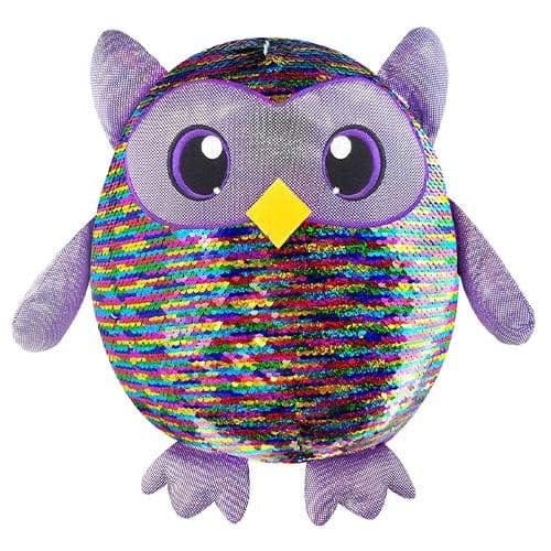 Shimmeez - 14" plush - Single plush - Leo the Owl - by Beverly Hills Teddy Bear Company