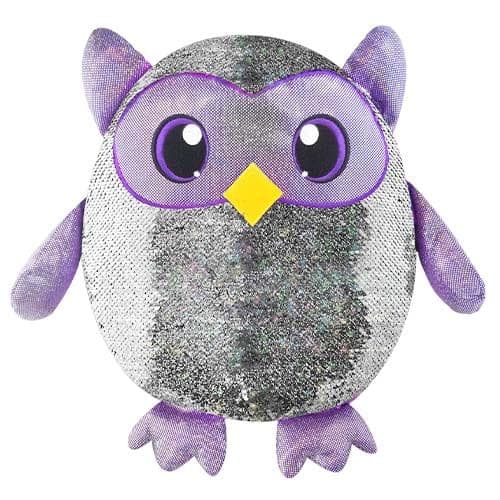 Shimmeez - 14" plush - Single plush - Leo the Owl - by Beverly Hills Teddy Bear Company