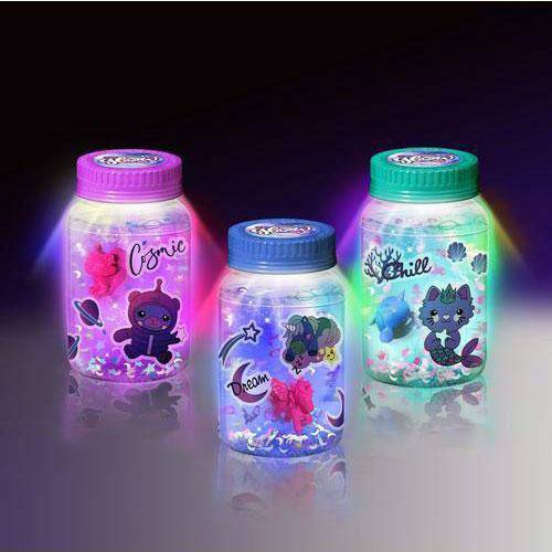 So Glow DIY - 3 Pack Mini Jar - Blue/Purple/Teal - by Canal Toys USA