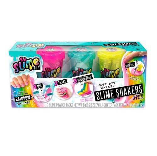 So Slime DIY - Slime Shakers 3 Pack Cosmic or Rainbow Colors - by Canal Toys USA