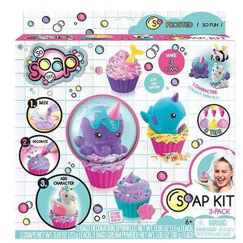 So Soap DIY 3 Pack - Select Figure(s) - by Canal Toys USA