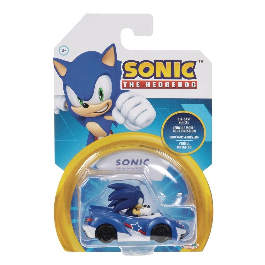 Sonic the Hedgehog 1/64 Scale Die-cast Vehicle - Select Figure(s) - by Jakks Pacific