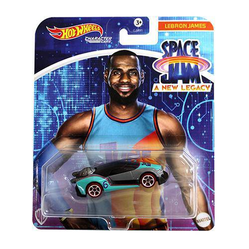 Space Jam Hot Wheels Character Car - Lebron James - by Mattel