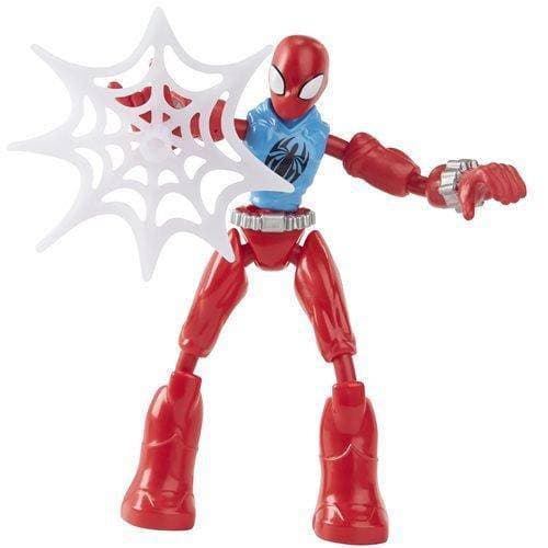 Spider-Man Bend and Flex Scarlet Spider Action Figure - by Hasbro