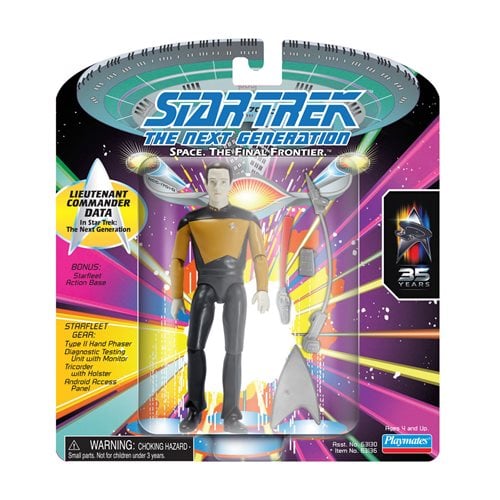 Star Trek Classic Star Trek: The Next Generation Lieutenant Data 5-Inch Action Figure - by Playmates