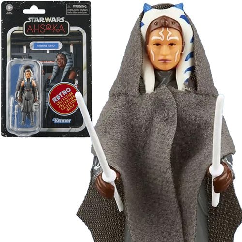 Star Wars: Ahsoka Tano - The Retro Collection - 3 3/4-Inch Action Figure - Select Figure(s) - by Hasbro