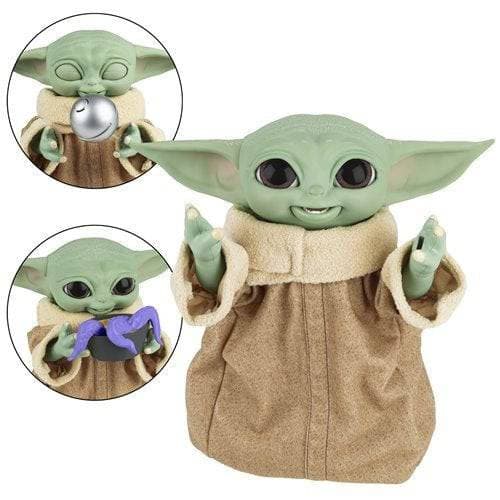 Star Wars Galactic Snackin Grogu Animatronic Toy Figure - by Hasbro