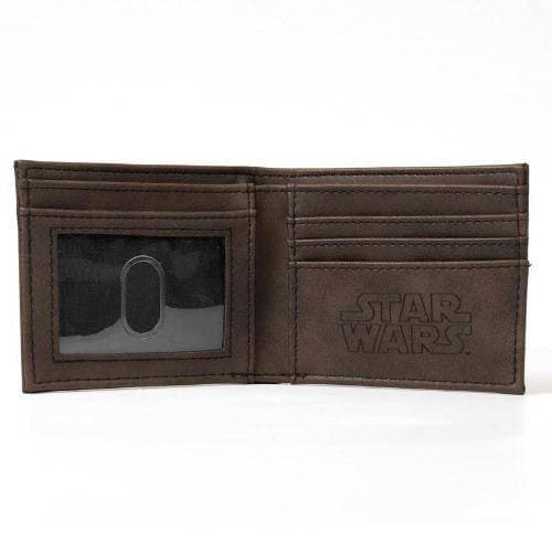 Star Wars: Mandalorian Etched PU Bifold Wallet - Entertainment Earth Exclusive - by Bioworld