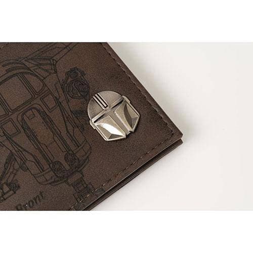 Star Wars: Mandalorian Etched PU Bifold Wallet - Entertainment Earth Exclusive - by Bioworld