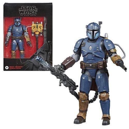 Star Wars: Mandalorian The Black Series - Heavy Infantry Mandalorian - 6-inch Action Figure - Exclusive - by Hasbro