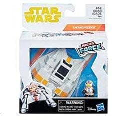Star Wars Micro Force Vehicle - Luke with Snowspeeder - by Hasbro