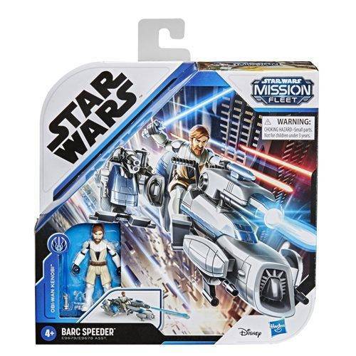 Star Wars Mission Fleet Barc Speeder & Obi-Wan Kenobi Figures and Vehicle - by Hasbro