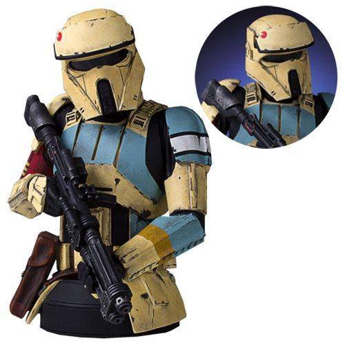 Star Wars Rogue One Scarif Shoretrooper Yellow Mini Bust - by Gentle Giant