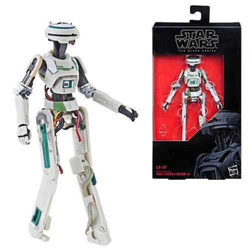 Star Wars The Black Series 6-Inch Action Figure - #73 L3-37 - by Hasbro