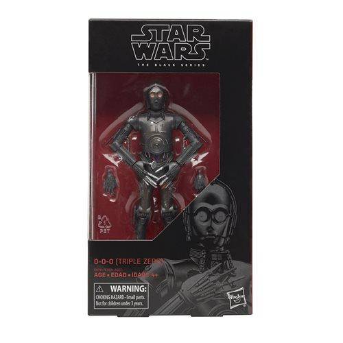 Star Wars The Black Series 6-Inch Action Figure - #89 0-0-0 (Triple Zero) by Hasbro 