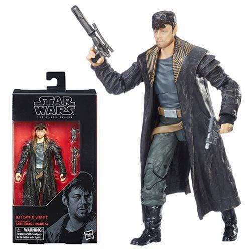 Star Wars The Black Series -DJ (Canto Bight) - 6-Inch Action Figure - #57 - by Hasbro