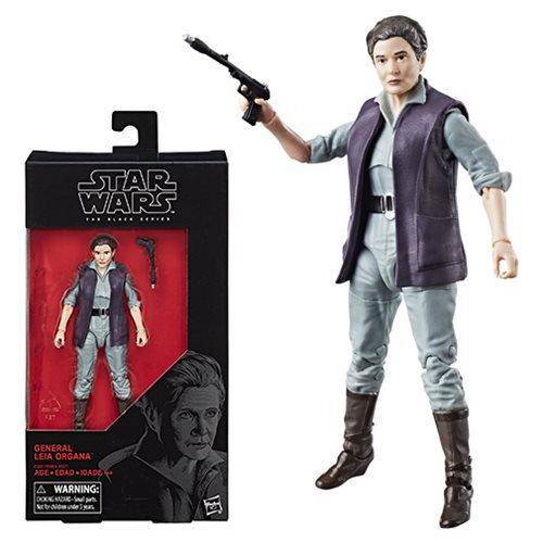 Star Wars The Black Series - General Leia Organa - 6-Inch Action Figure - #52 - by Hasbro