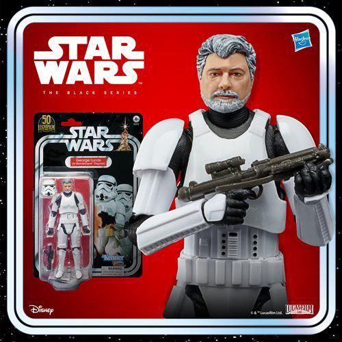 Star Wars The Black Series George Lucas (in Stormtrooper Disguise) 6-Inch Action Figure - by Hasbro