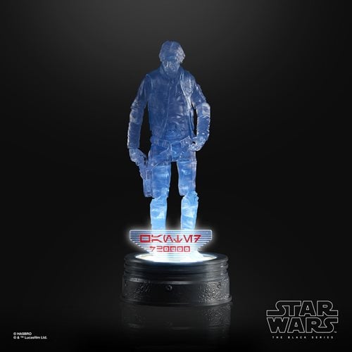 Star Wars The Black Series Holocomm Collection Han Solo 6-Inch Action Figure with Light-Up Holopuck - by Hasbro