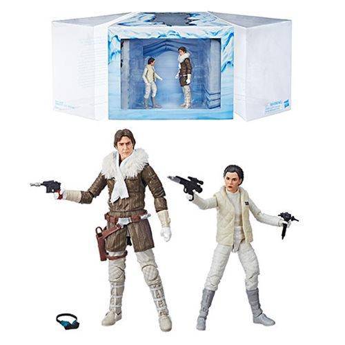 Star Wars The Black Series Hoth - Princess Leia Organa and Han Solo - 6-Inch Action - by Hasbro