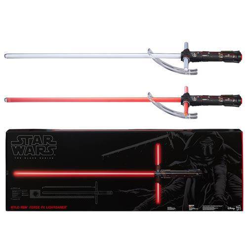 Star Wars- The Black Series- Kylo Ren Force FX Deluxe Lightsaber - by Hasbro